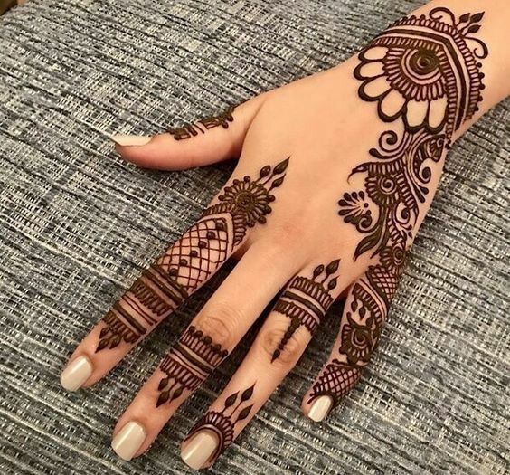 Arabic Mehndi designs for full hands - Mehndi Design World